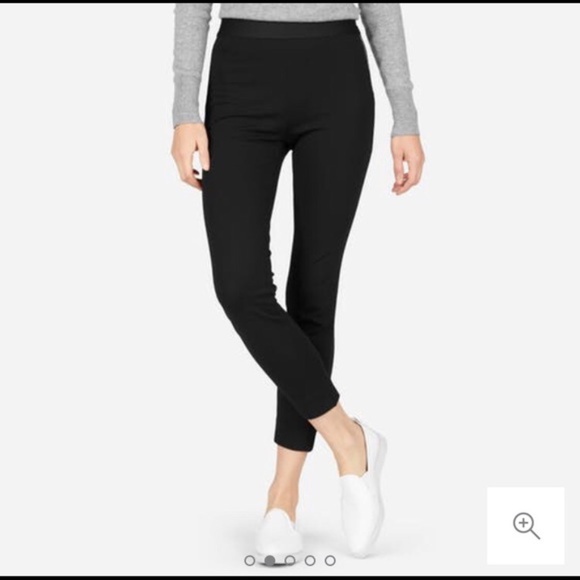 Everlane Pants - Everlane Stretch Ponte Crop Pants 6
